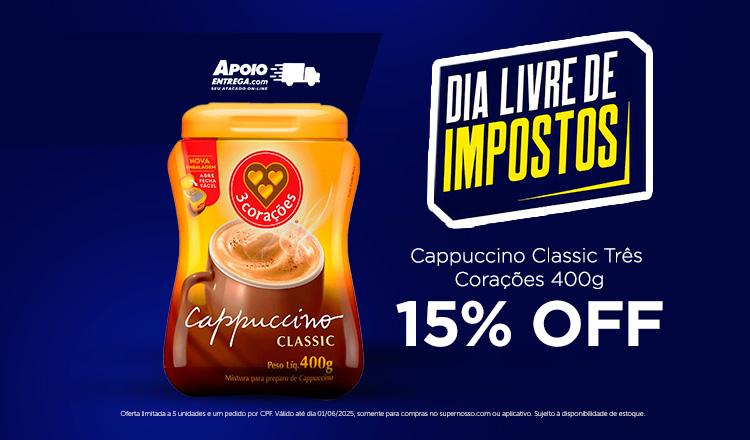Cappucinno até 01/06